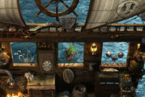 pirate ship with flag chests of gold and silver 2 - Valkyrie se une a la carrera con solicitud de ETF de Bitcoin spot - Innovación