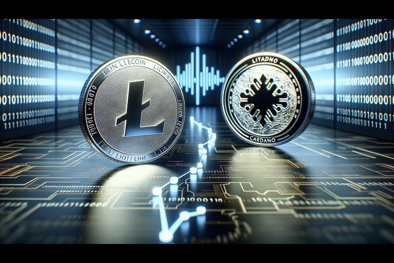 Litecoin supera a Cardano en actividad de red y rentabilidad